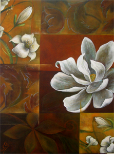 Flores - 50 x 70 - Tc Mista - 2010